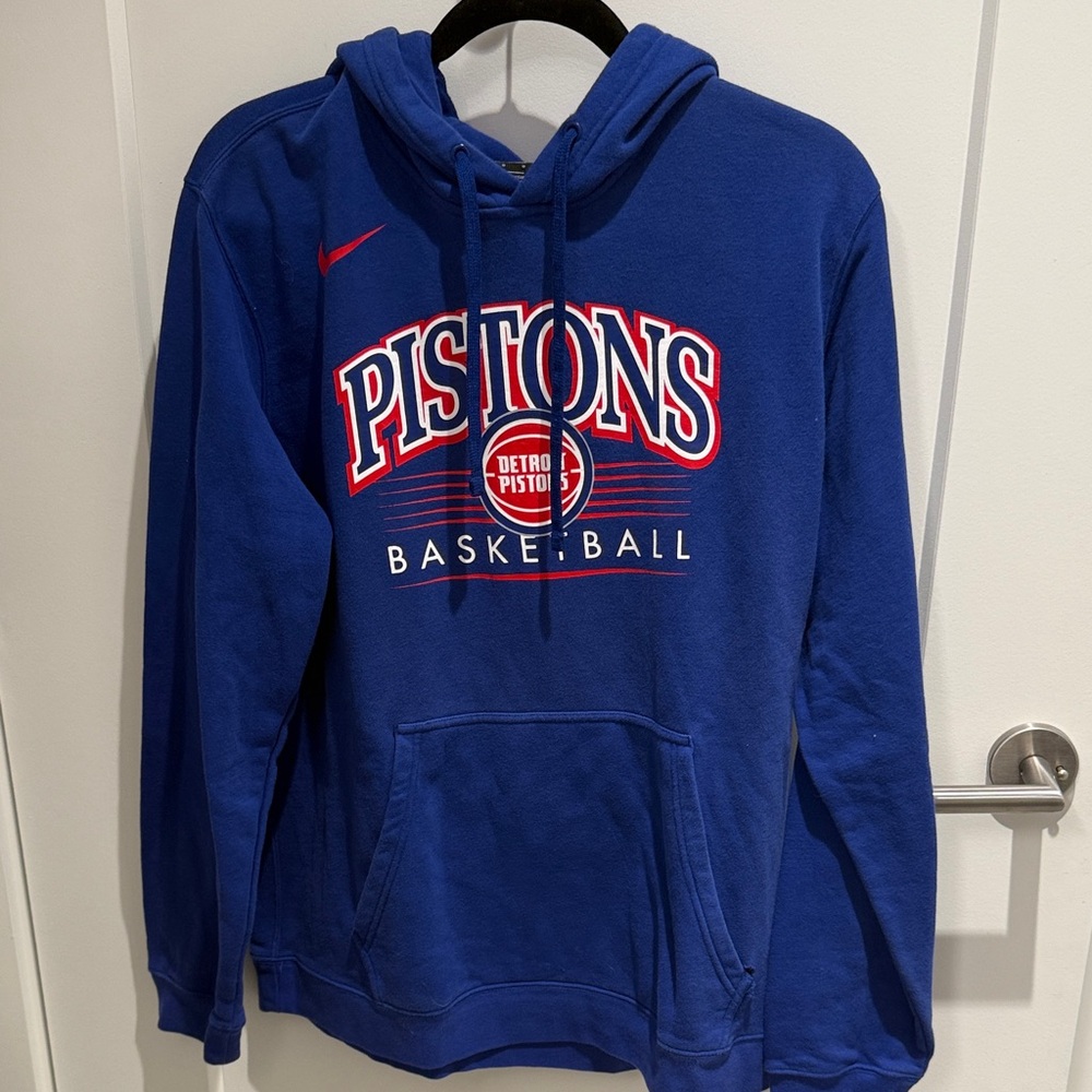 NEW Nike Blue Pistons Hoodie
